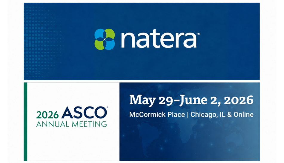Image: At ASCO 2026, Natera’s oncology data program will feature 35 abstracts, including three oral presentations, focused on Signatera for pan-cancer MRD testing and the Treatment on MRD approach