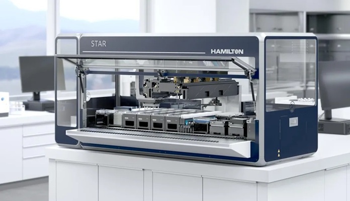 Image: OGT\'s SureSeq next‑generation sequencing portfolio, designed for use with the Hamilton NGS STAR Line (Photo courtesy of Hamilton Company)