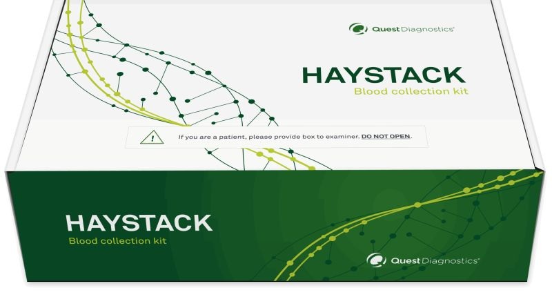 Image: Haystack MRD is a tumor-informed, next-generation test that detects ultralow levels of ctDNA to identify residual or recurrent disease with high sensitivity and specificity (Photo courtesy of Quest Diagnostics)