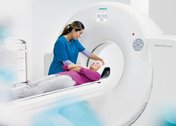 Image: Siemens’ new 16-slice CT scanner, Somatom Scope (Photo courtesy of Siemens).