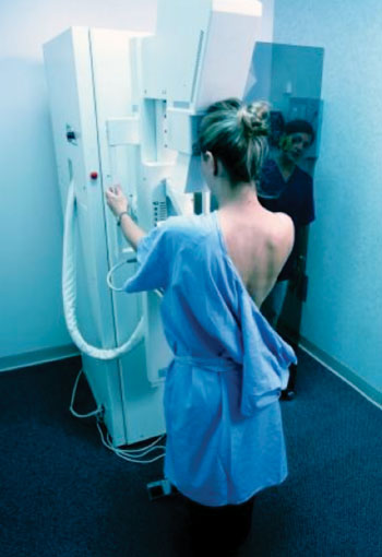 Image: A new study has demonstrated that mammography screening has led to fewer late-stage breast tumors (Photo courtesy of the University of Michigan Comprehensive Cancer Center).