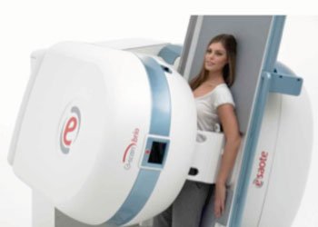 Image: Esaote’s G-scan Brio weight-bearing MRI system. (Photo courtesy of Esaote).