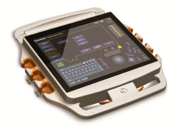Image: Carestream\'s DRX-Evolution Plus Image Touch Control Screen (Photo courtesy of Carestream).