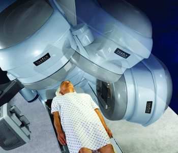 Image: The RapidArc Radiosurgery system (Photo courtesy of Varian Medical Systems).