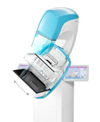 Image: The Clarity 3D DBT system (Photo courtesy of Planmed).