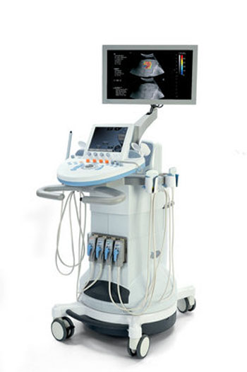 Image: The Aixplorer ultrasound system with real-time ShearWave Elastography (Photo courtesy SuperSonic Imagine).