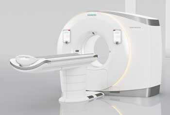 Image: The Somatom Drive CT system (Photo courtesy of Siemens Healthineers).
