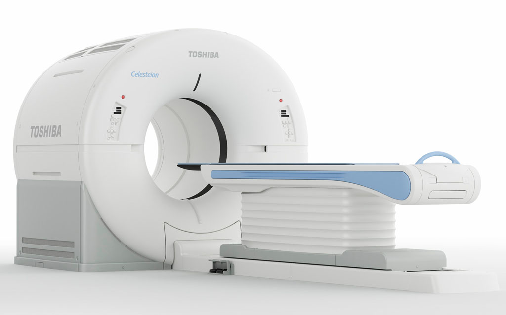 Image: One of Toshiba’s CT scanners, the Celesteion (Photo courtesy of Toshiba Medical Systems).