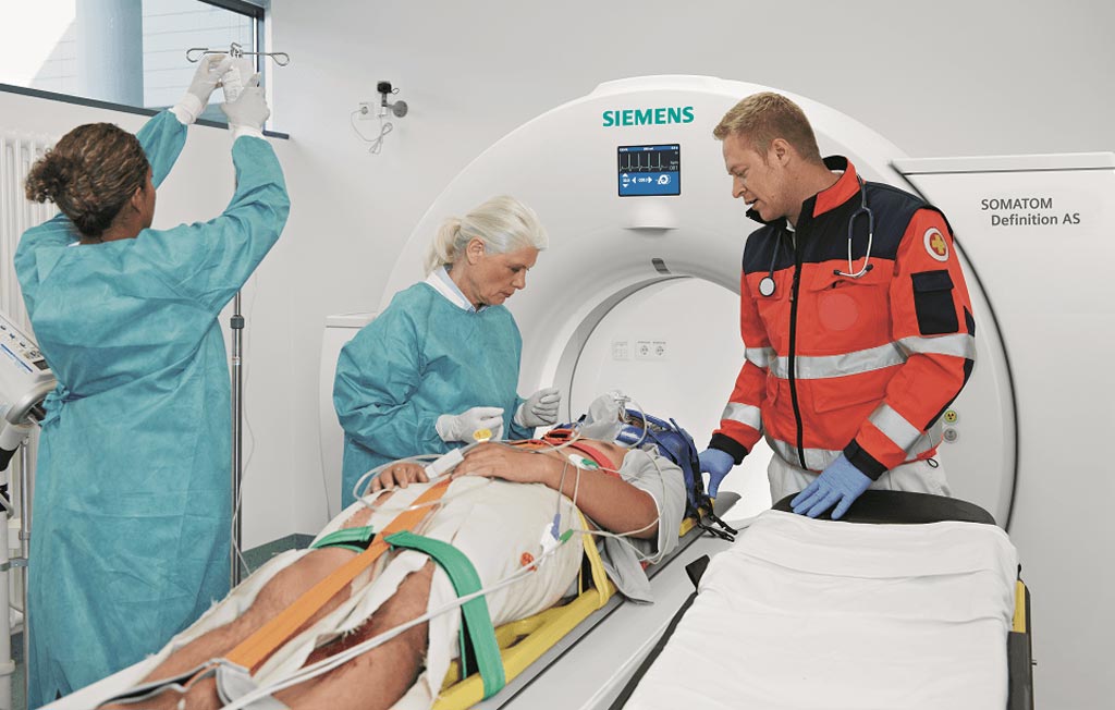 Image: A new study shows decision support software can help ED clinicians determine the need for a CT (Photo courtesy of Siemens Healthcare).