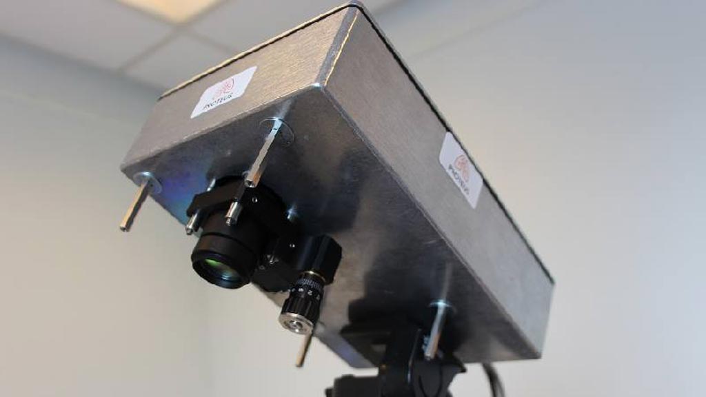 Image: A novel camera can detect photons passing through the body (Photo courtesy of Heriot-Watt University).