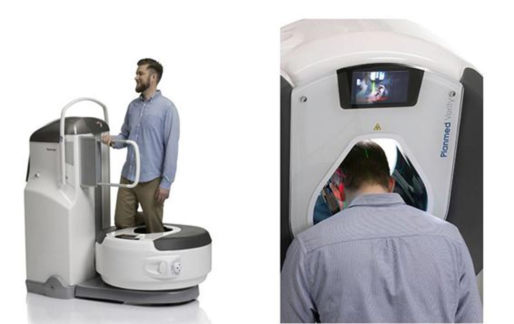 Image: An upgraded CBCT scanner now offers head and neck scanning options (Photo courtesy of Planmed).
