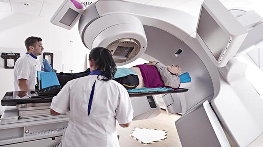 Image: A new study shows higher doses of radiation hold no benefit for treating prostate cancer (Photo courtesy of Cancer Research UK).