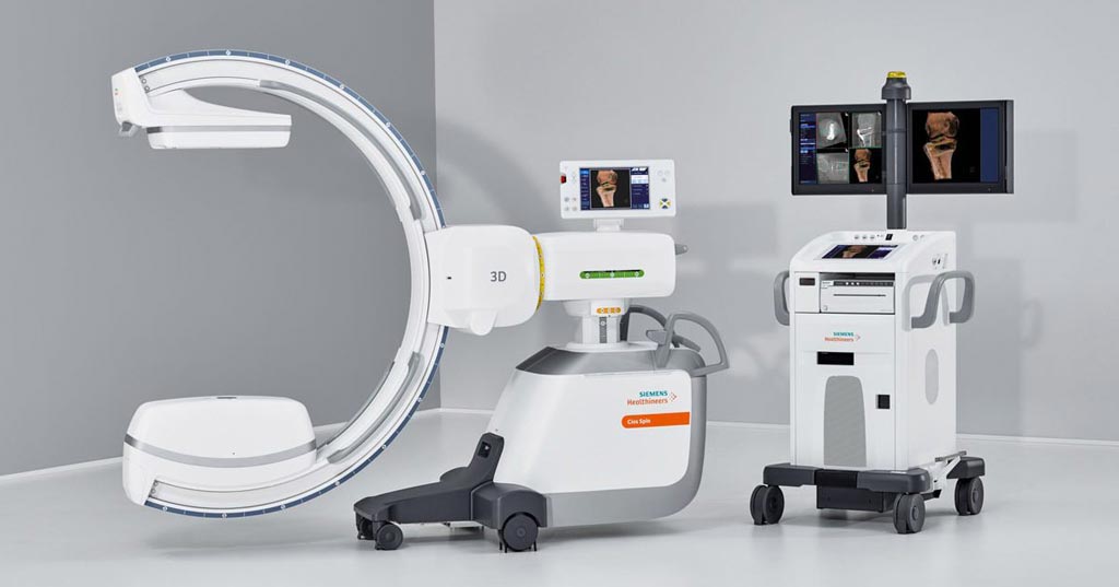 Image: The Cios Spin Mobile 3D C-arm (Photo courtesy of Siemens Healthineers).
