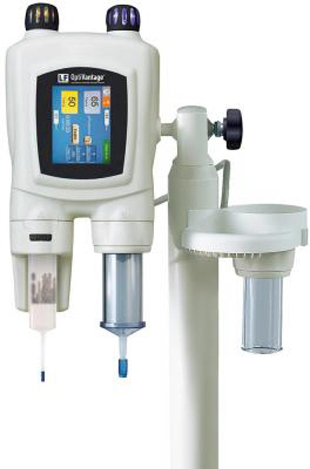 Image: The OptiVantage multi-use injector for CT diagnosis (Photo courtesy of Guerbet).