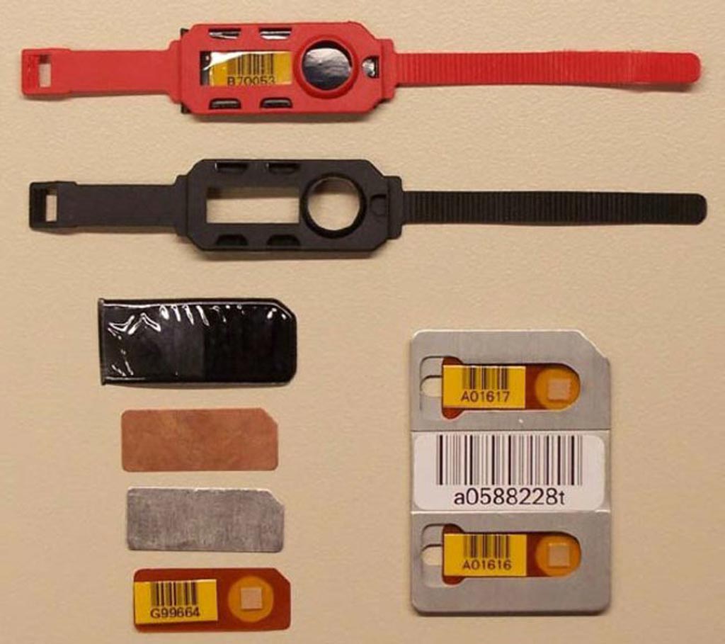 Image: Examples of Thermo Fisher extremity dosimeters (Photo courtesy of Thermo Fisher Scientific).