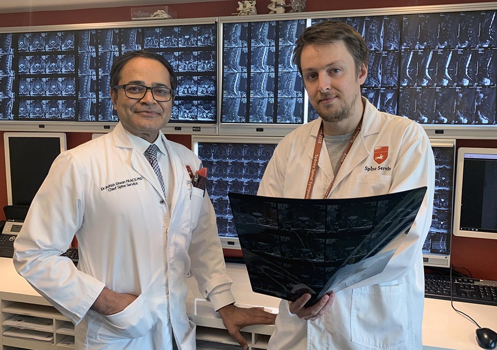Image: Dr. Ashish Diwan (L) and Dr. Kyle Sheldrick (R) (Photo courtesy of UNSW).