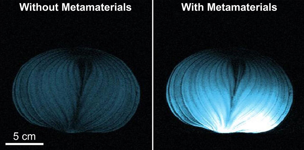 Image: Intelligent metamaterials Enhance MRI images (Photo courtesy of BU)