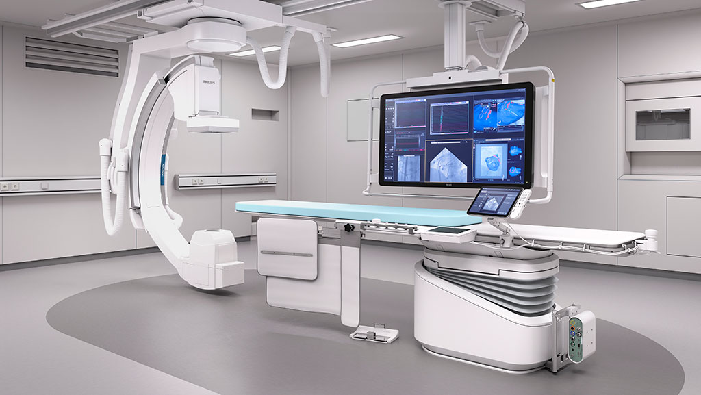 Image: The Azurion 5 image guided therapy system (Photo courtesy of Philips)