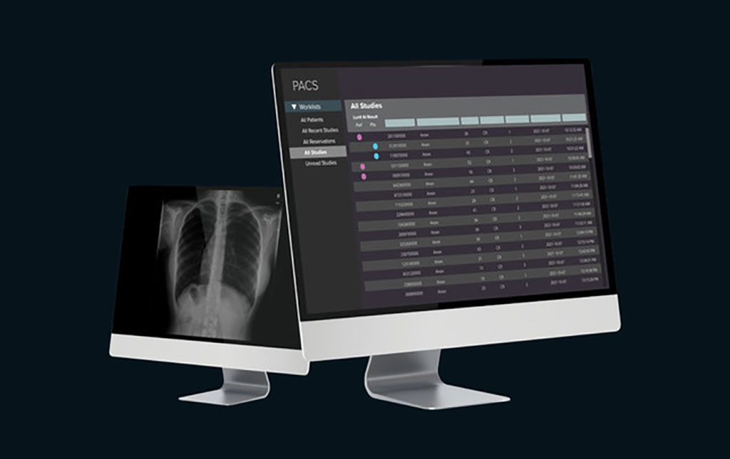Image: Demo image of the Lunit Insight CXR Triage solution (photo courtesy of Lunit)