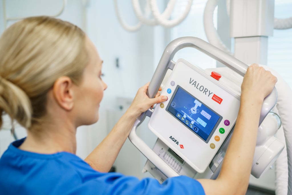 Image: The new VALORY DR solution for radiography (Photo courtesy of Agfa)