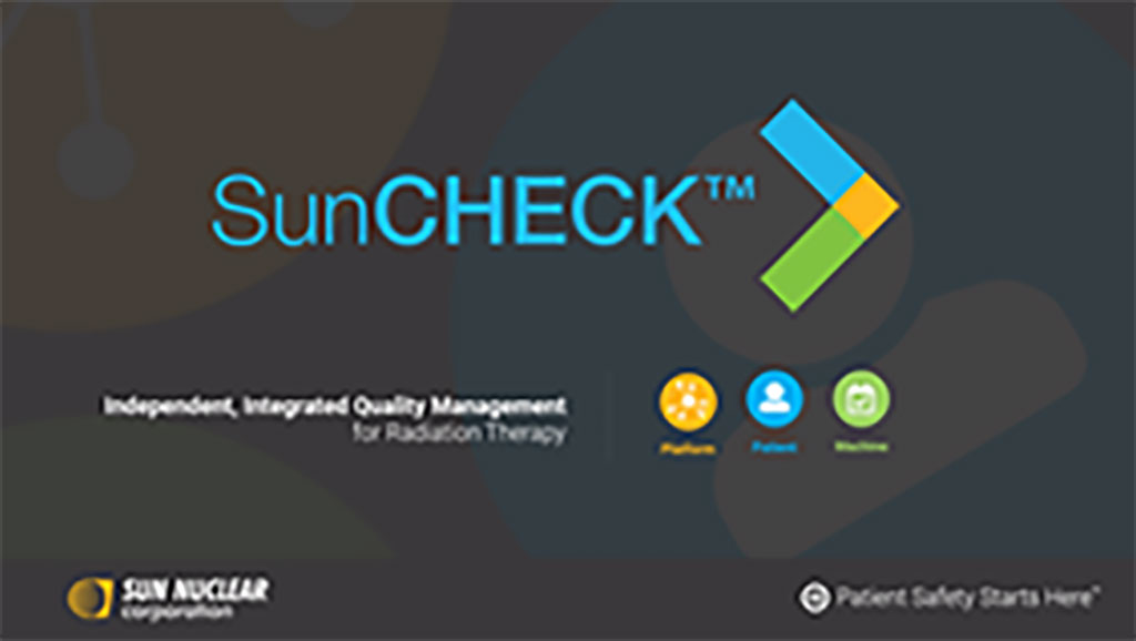 Image: SunCHECK Quality Management Platform (Photo courtesy of Sun Nuclear Corporation)