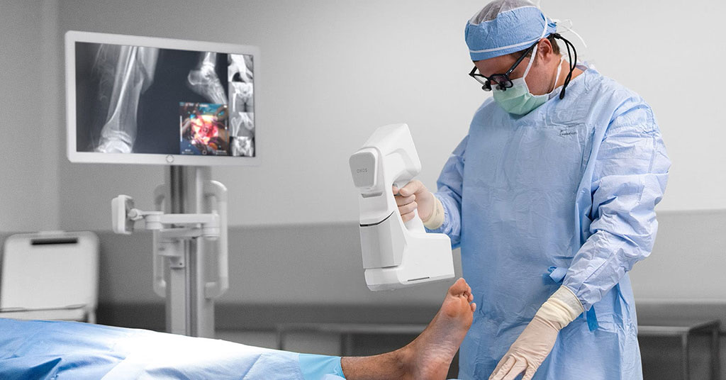 Image: The Micro C handheld dynamic digital radiographic X-ray system (Photo courtesy of OXOS)