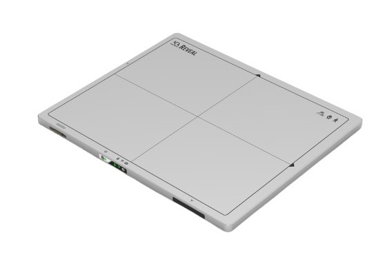 Image: The Reveal 35C flat panel detector overcomes the limitations of other dual-energy X-ray technologies with its SpectralDR technology (Photo courtesy of KA Imaging)