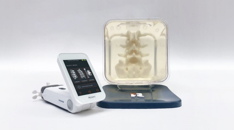 Image: The advanced ultrasound-guided needle insertion system addresses key challenges in current procedural guidance (Photo courtesy of RIVANNA)