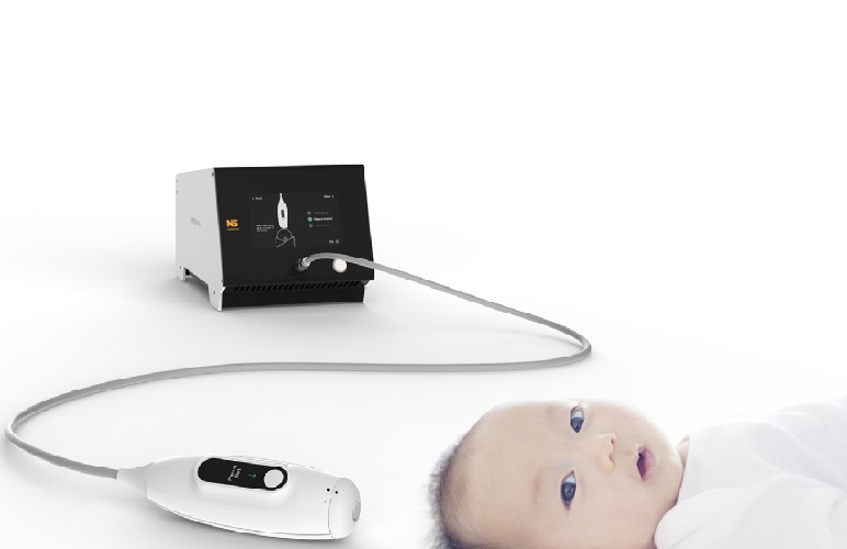 Image: The innovative NEOSONICS ultrasound-based tool non-invasively identifies infant meningitis cases (Photo courtesy of Newborn Solutions)