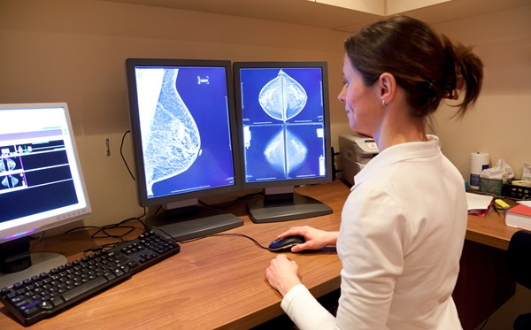 Image: The approach analyzes information already contained in digitized mammograms to estimate a woman’s likelihood of developing breast cancer within four years (photo courtesy of Adobe Stock)