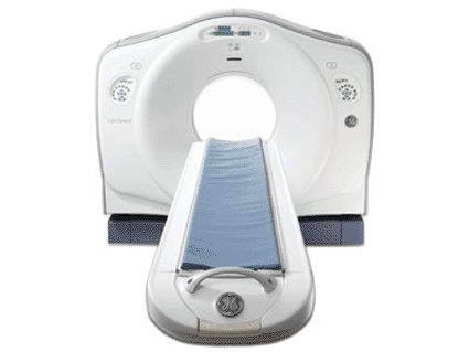 Image: The LightSpeed CT750 HD, designed to provide images faster and with greater detail throughout the body and heart (Photo courtesy of GE Healthcare).