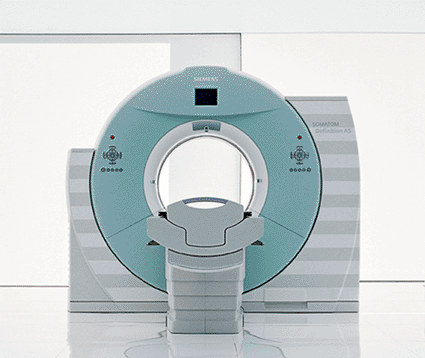Image: The Somatom Definition AS computed tomography system (Photo courtesy of Siemens Medical Solutions).