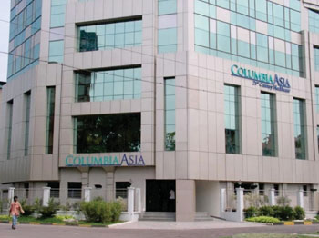 Imagen: El  Hospital Columbia Asia en Kolkata, India (Foto cortesía del Hospital Columbia Asia).