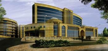 Imagen: El nuevo hospital Ibn Hayyan en Bagdad (Irak) (Fotografía cortesía de General Mediterranean Holding).