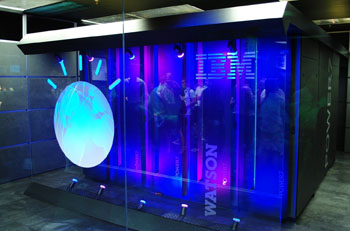 Imagen: La plataforma de atención de salud IBM Watson (Fotografía cortesía de IBM).