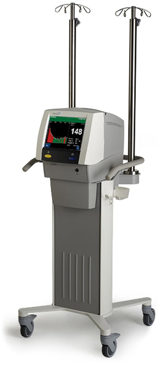 Imagen: El sistema de monitorización automatizado, de cabecera, OptiScanner 5000 (Fotografía cortesía de OptiScan Biomedical).