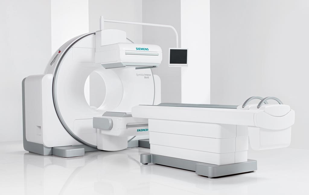 Imagen: El sistema Symbia Intevo Bold (Fotografía cortesía de Siemens Healthineers). Imagen: El sistema Symbia Intevo Bold (Fotografía cortesía de Siemens Healthineers).
