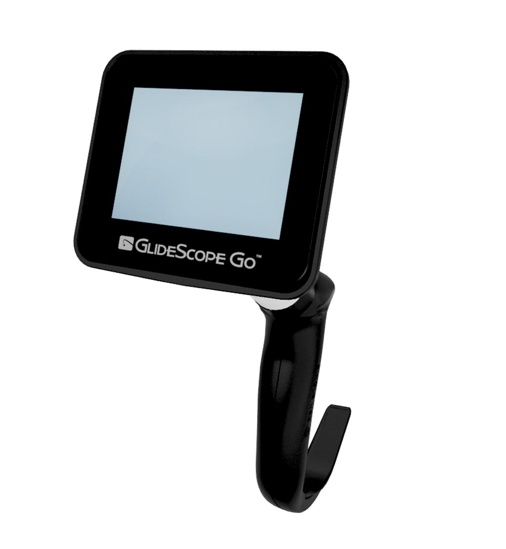 Imagen: El video laringoscopio, GlideScope Go (Fotografía cortesía de Verathon)