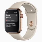Imagen: El nuevo Apple Watch puede tomar un ECG (Fotografía cortesía de Apple).