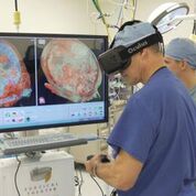 Imagen: Un sistema de RV ayuda a los neurocirujanos a planear las cirugías (Fotografía cortesía de Surgical Theater).