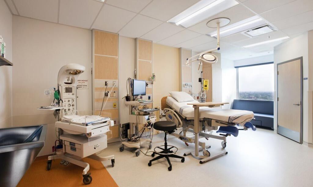 Imagen: Una habitación individual para pacientes en el nuevo Hospital Glen (Fotografía cortesía de la Universidad McGill).