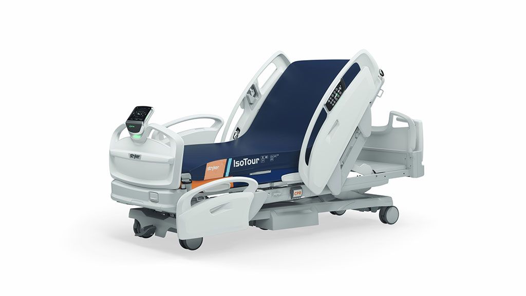 Imagen: La cama de hospital ProCuity es completamente inalámbrica (Fotografía cortesía de Stryker Corporation)