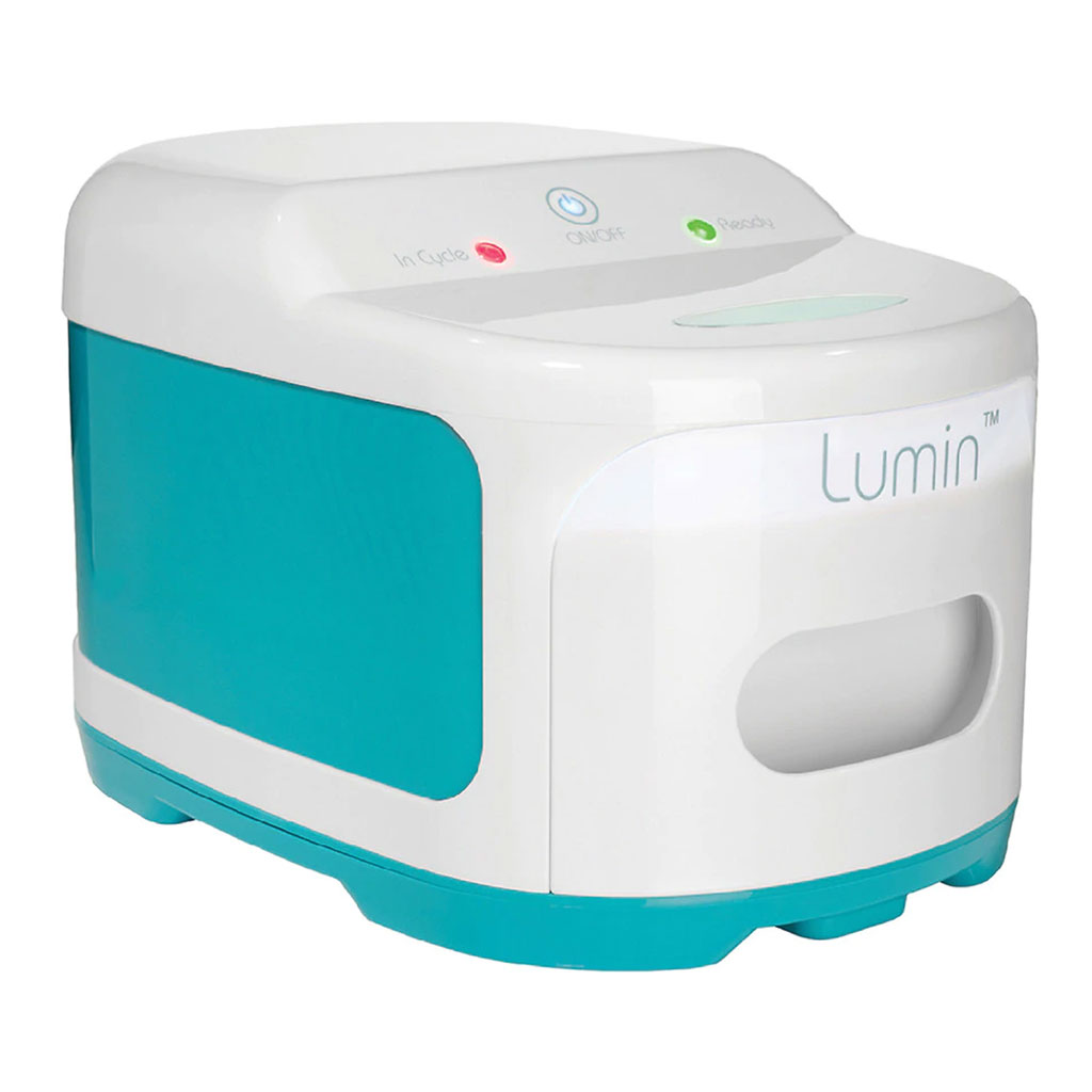 Imagen: Limpiador CPAP Lumin (Fotografía cortesía de 3B Medical, Inc.)