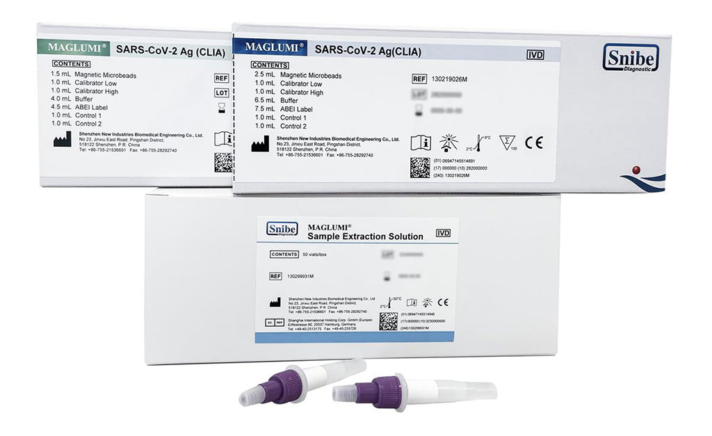 Imagen: Kit Maglumi SARS-CoV-2 Ag (CLIA) (Fotografía cortesía de Snibe Diagnostic)