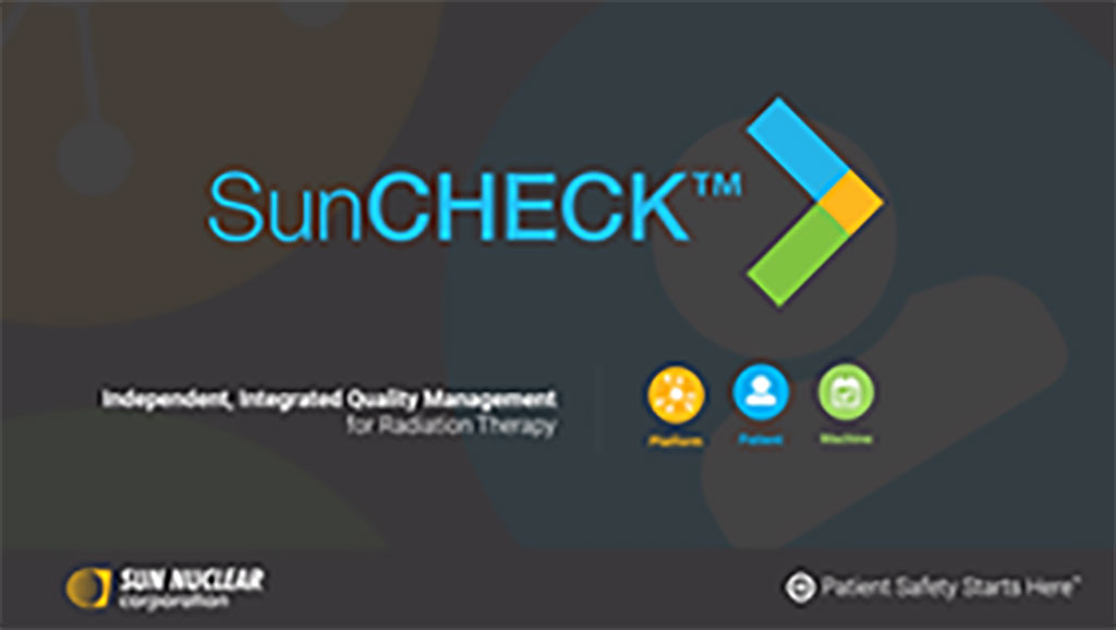 Imagen: Plataforma de gestión de calidad SunCHECK (Fotografía cortesía de Sun Nuclear Corporation) Imagen: Plataforma de gestión de calidad SunCHECK (Fotografía cortesía de Sun Nuclear Corporation)