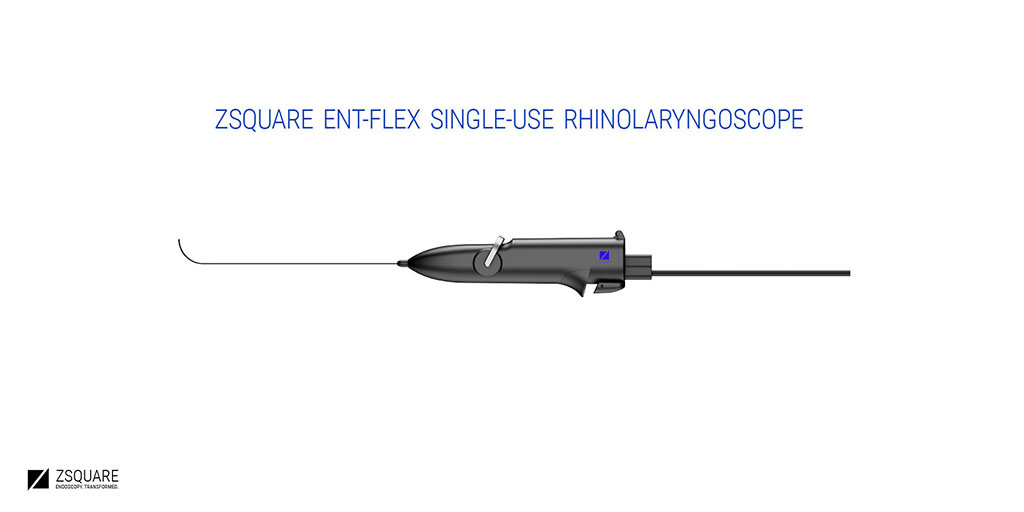 Imagen: Rinolaringoscopio ZSquare Ent-Flex  (Fotografía cortesía de Zsquare)