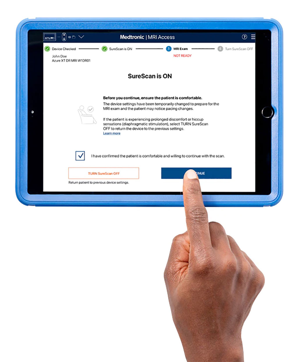 Imagen: MRI Care Pathway puede aumentar la flexibilidad y la eficiencia con nuevas herramientas desarrolladas para agilizar el flujo de trabajo (Fotografía cortesía de Medtronic)