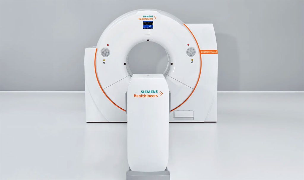 Imagen: El escáner Biograph Vision. X PET/CT tiene el mejor tiempo de vuelo de la industria de 178 ps (Fotografía cortesía de Siemens) Imagen: El escáner Biograph Vision. X PET/CT tiene el mejor tiempo de vuelo de la industria de 178 ps (Fotografía cortesía de Siemens)