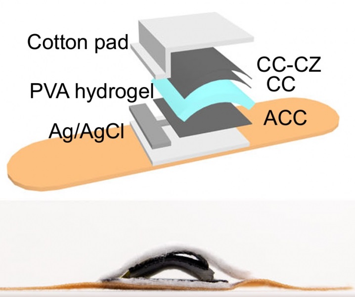 Imagen: Generadores eléctricos miniaturizados basados ​​en hidrogeles para su uso en dispositivos biomédicos (foto cortesía de HKU)