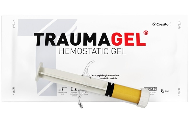 Imagen: TRAUMAGEL  ha recibido la autorización 510 (k) de la FDA  (foto cortesía de Cresilon)